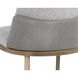 Marie Belfast Heather Grey / Bravo Metal Dining Chair, Set Of 2
